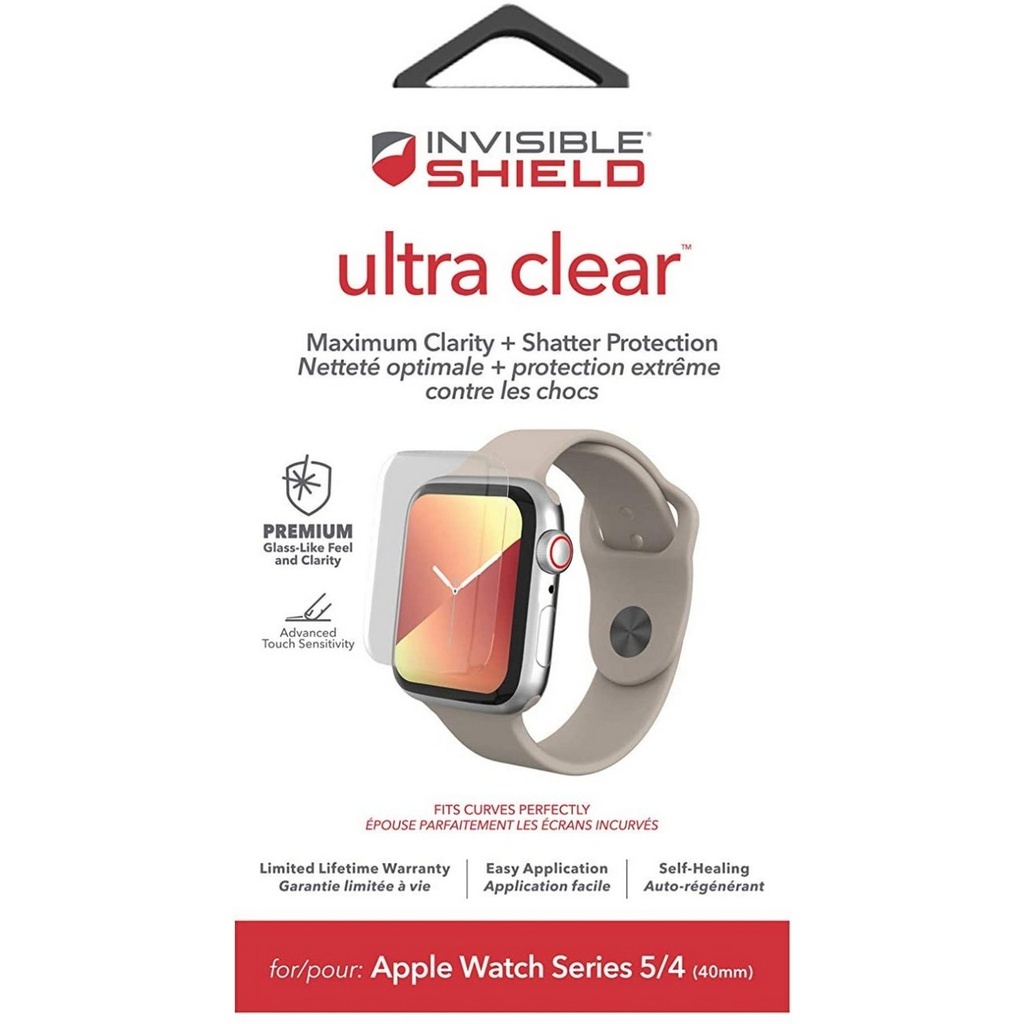 Vidrio Templado ZAGG Apple Watch Series 6/SE 40 mm Ultra Clear