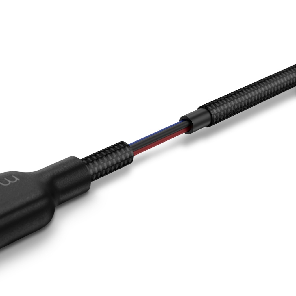 Cable mophie USB-C a USB-C 2 mts - Negro